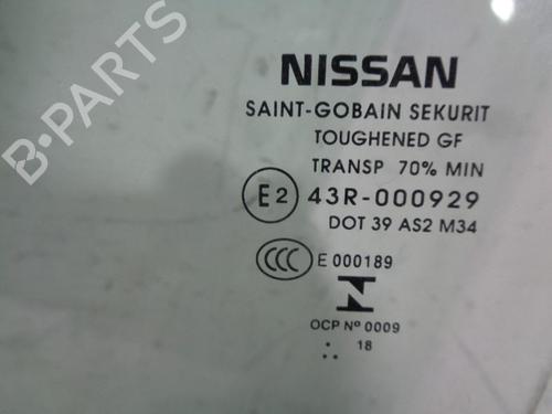 Front left door window NISSAN QASHQAI II SUV (J11, J11_) 1.2 DIG-T | BP13917083C18 