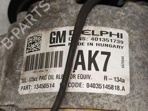 AC compressor OPEL ZAFIRA TOURER C (P12)  | BP31610515M34 