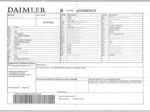 Electronic sensor SMART FORTWO Coupe (453) electric drive / EQ (453.391) | BP25244602M84 - Image 6
