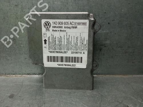 Kollisjonspute styreenhet VW JETTA III (1K2) 1.4 TSI (122 hp) 30137414