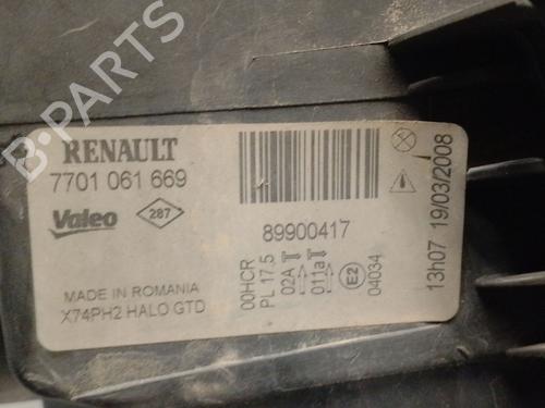 Left headlight RENAULT LAGUNA II (BG0/1_) 1.9 dCi (BG1A, BG1V) | BP32296413C28