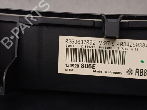 Instrument cluster VW GOLF IV (1J1) 1.9 TDI | BP23021647C47 