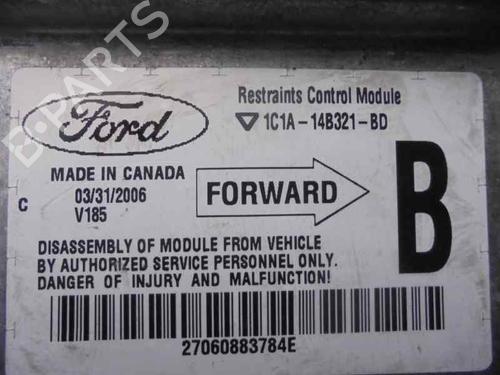 ECU airbags FORD TRANSIT Van (FA_ _) 2.0 DI (FAE_, FAF_, FAG_) | BP2056754M53 
