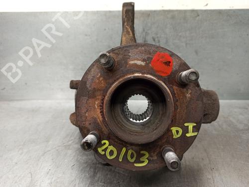 Left front steering knuckle FORD FIESTA V (JH_, JD_) 1.6 TDCi | BP17429321M25 