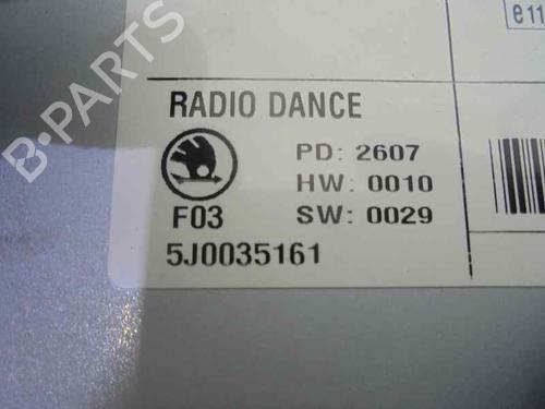 Radio SKODA FABIA II (542) 1.9 TDI | BP2340705E6 