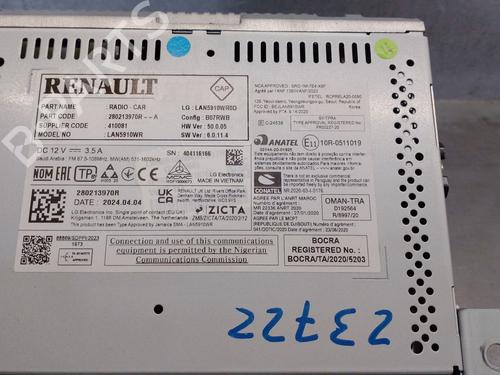 Display monitor DACIA SANDERO III 1.0 TCe 90 | BP29457409C48 