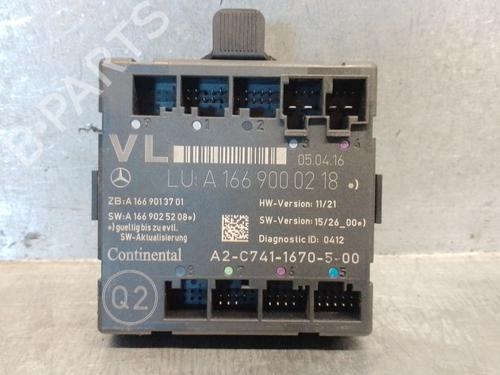 Used Comfort control module MERCEDES-BENZ B-CLASS Sports Tourer (W246, W242) B 180 CDI / d (246.212) (109 hp) 28481276