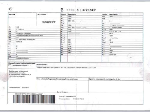 Front bumper reinforcement OPEL CORSA E (X15)  | BP30090485C109 