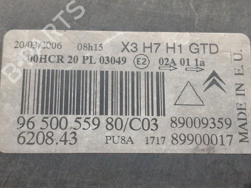 Left headlight CITROËN C5 II (RC_) 2.0 HDi (RCRHRH) | BP31138455C28