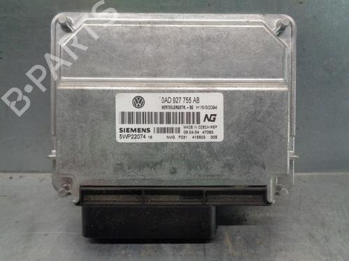 Used Gearbox control unit VW TOUAREG (7LA, 7L6, 7L7) 2.5 R5 TDI (174 hp) 10188614