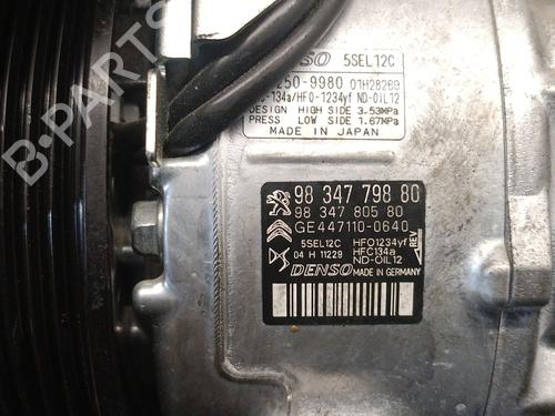 AC compressor PEUGEOT 2008 II (UD_, US_, UY_, UJ_, UR_, UC_) 1.2 PureTech 100 (USHNK) | BP29626239M34 
