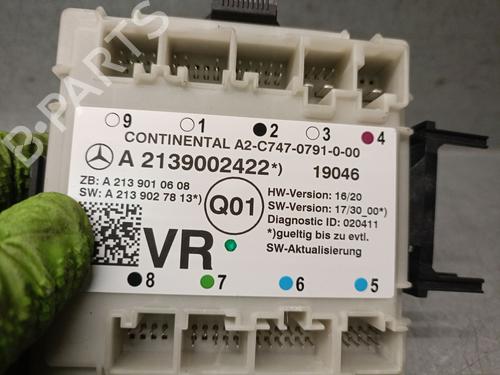 Comfort control module MERCEDES-BENZ S-CLASS (W222, V222, X222) S 560 e (222.173) | BP31049512M56