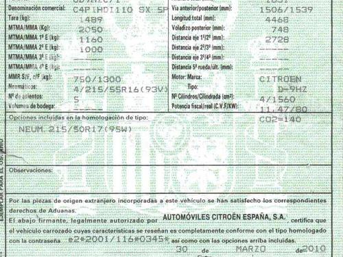 Engine CITROËN C4 Picasso I MPV (UD_) 1.6 HDi | BP32454752M1