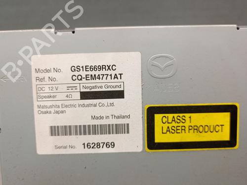 Radio MAZDA 6 Saloon (GH) 2.0 MZR-CD (GH14) | BP29559481E6 