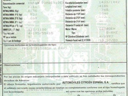 Fuse box CITROËN XSARA (N1) 2.0 HDi 109 | BP32403018E1 