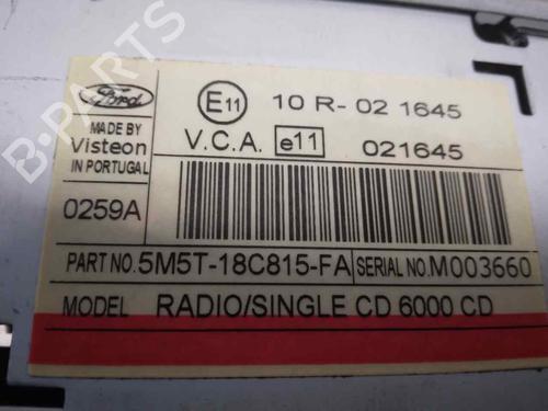 Radio FORD FOCUS II (DA_, HCP, DP) 1.8 TDCi | BP10418775E6
