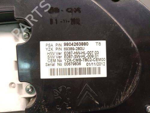 Instrument cluster PEUGEOT 5008 (0U_, 0E_) 2.0 HDi 150 / BlueHDi 150 | BP31814998C47 