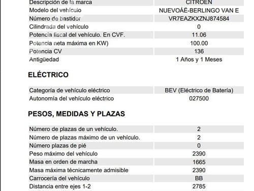 Bundpladebeskyttelse CITROËN BERLINGO Box Body/MPV (K9) e-Berlingo | BP17363937M92 
