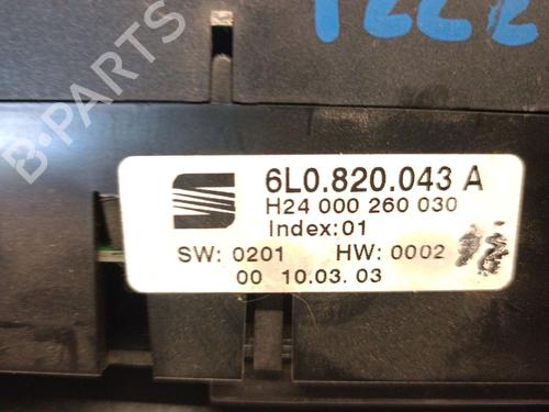 Climate control SEAT IBIZA III (6L1) 1.9 TDI | BP27515256I5 