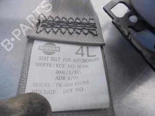 Rear left seatbelt NISSAN X-TRAIL I (T30) 2.2 dCi | BP7445429I29 
