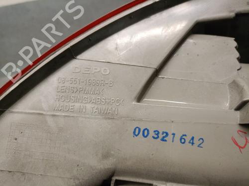 Right taillight RENAULT MEGANE III Hatchback (BZ0/1_, B3_)  | BP32440077C35 