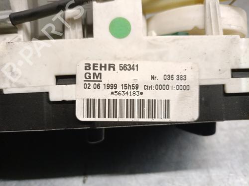 Climate control OPEL ZAFIRA A MPV (T98) 1.8 16V (F75) | BP22738897I5 