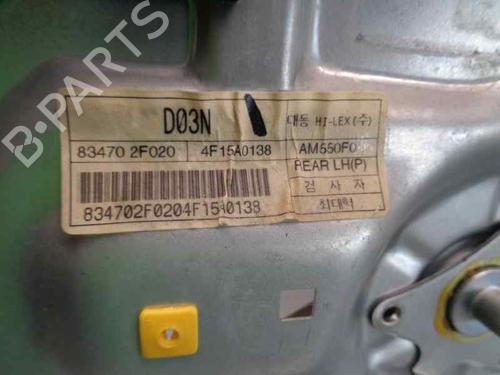 Rear left window mechanism KIA CERATO I Saloon (LD) 2.0 CRDi | BP7909030C24 