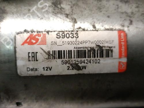 Starter VOLVO S40 II (544) 2.0 D | BP31645343M8 