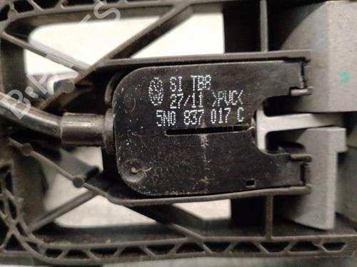 Rear left exterior door handle VW GOLF VI (5K1) 2.0 GTi | BP13304727C130 