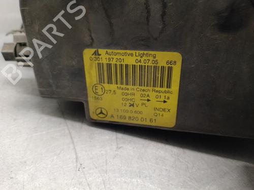 Left headlight MERCEDES-BENZ A-CLASS (W169) A 180 CDI (169.007, 169.307) | BP16646279C28 