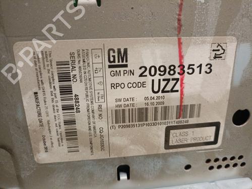 Radio OPEL MERIVA B MPV (S10) 1.7 CDTI (75) | BP21839704E6 