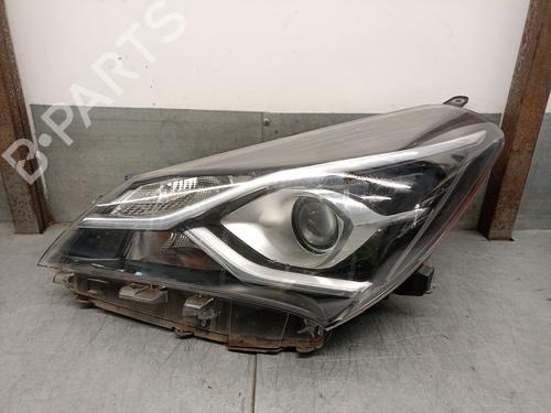 Venstre forlygte TOYOTA YARIS (_P13_) 1.5 Hybrid (NHP130_) (101 hp) 25239034