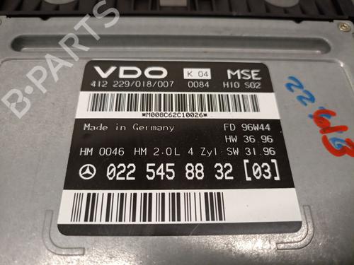 Engine control unit (ECU) MERCEDES-BENZ E-CLASS (W210) E 200 (210.035) | BP25605009M57 
