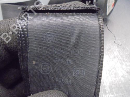 Rear left seatbelt VW GOLF V (1K1) 1.9 TDI | BP15544260I29 