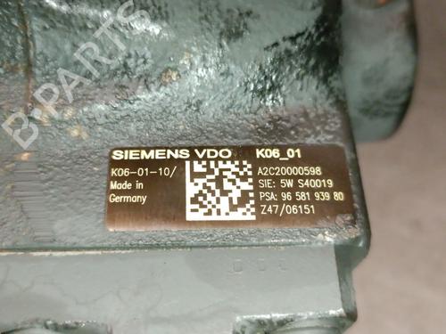 Injection pump PEUGEOT 307 SW (3H) 2.0 HDi 135 | BP31013504M78