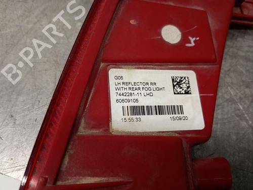 Rear fog light BMW X6 (G06, F96) xDrive 40 d Mild-Hybrid | BP28726218C37 