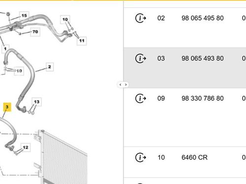AC pipe OPEL VIVARO C Van (K0) 2.0 | BP36995783M126 - Image 6