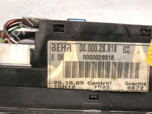 Climate control PEUGEOT EXPERT Van (222) 2.0 HDI | BP29325753I5 