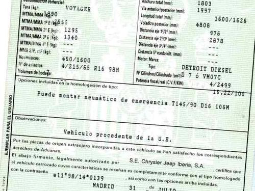 Other CHRYSLER VOYAGER IV (RG, RS) 2.5 CRD | BP20256450O1 