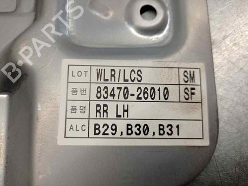 Rear left window mechanism HYUNDAI SANTA FÉ I (SM) 2.4 16V | BP10648441C24 