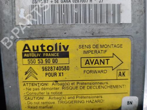 ECU airbags CITROËN XANTIA (X1_, X2_) 1.9 Turbo D | BP15768022M53 
