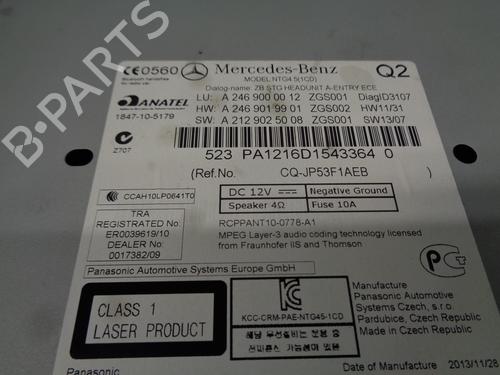 Radio MERCEDES-BENZ CLA Coupe (C117) CLA 250 4-matic (117.346) | BP9273910E6 