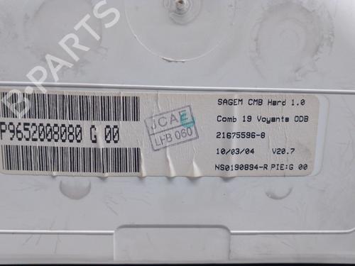 Instrument cluster CITROËN C2 (JM_) 1.4 HDi | BP30137253C47