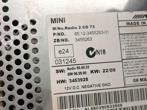 Radio MINI MINI (R56) One | BP40544081E6 - Image 5