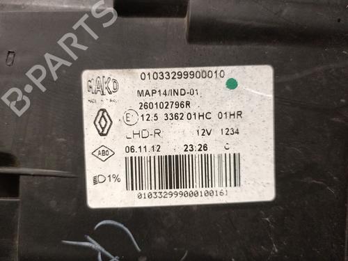 Right headlight RENAULT CLIO IV (BH_) 1.5 dCi 90 | BP29827464C29 