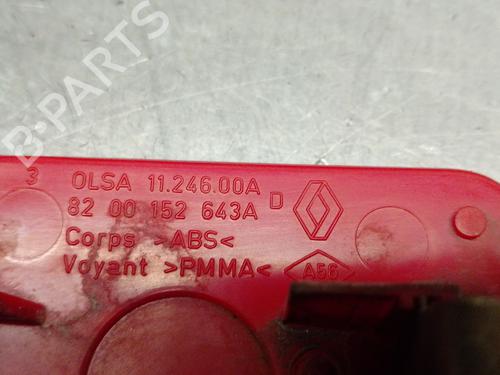 Højre baklys, støtfanger RENAULT SCÉNIC II (JM0/1_) 1.5 dCi (JM02, JM13) | BP29745582C82 
