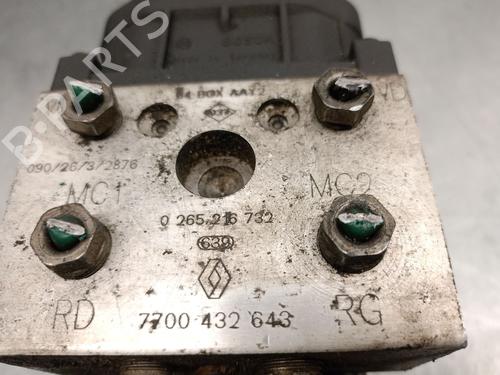 ABS pump RENAULT MEGANE I Classic (LA0/1_) 1.9 dCi (LA05) | BP31177820M43