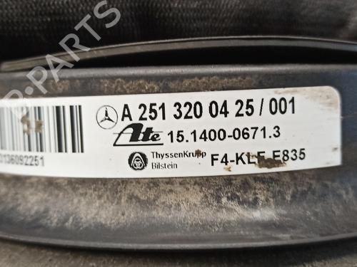 Left rear shock absorber MERCEDES-BENZ R-CLASS (W251, V251)  | BP16406760M18 