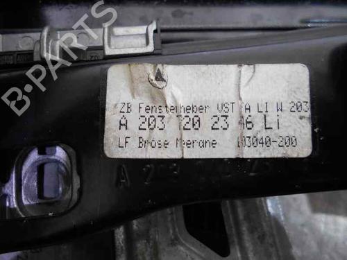 Front left window mechanism MERCEDES-BENZ C-CLASS (W203) C 200 CDI (203.004) | BP2518528C22 