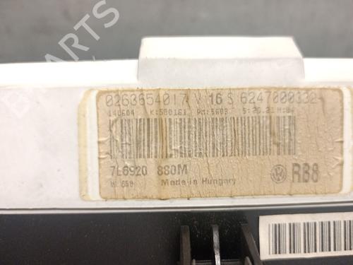 Instrument cluster VW TOUAREG (7LA, 7L6, 7L7) 2.5 R5 TDI | BP28027799C47 
